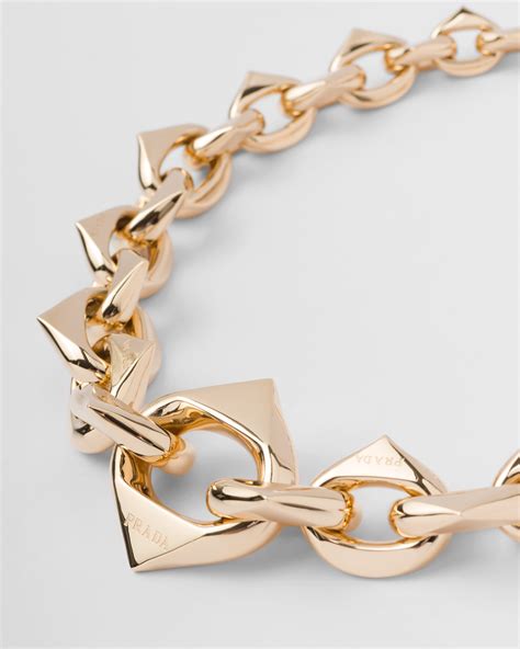 prada eternal gold jewelry|prada gold jewelry.